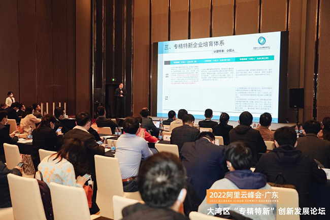 大灣區專(zhuan) 精特新論壇現場