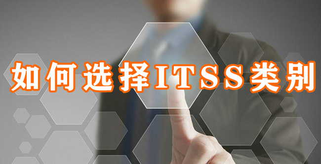 如何選擇ITSS類別