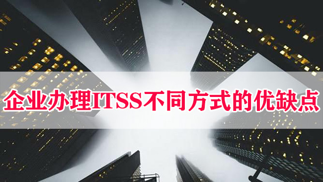 企業(ye) 辦理ITSS不同方式的優(you) 缺點