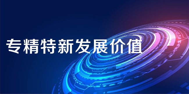 專(zhuan) 精特新發展價(jia) 值