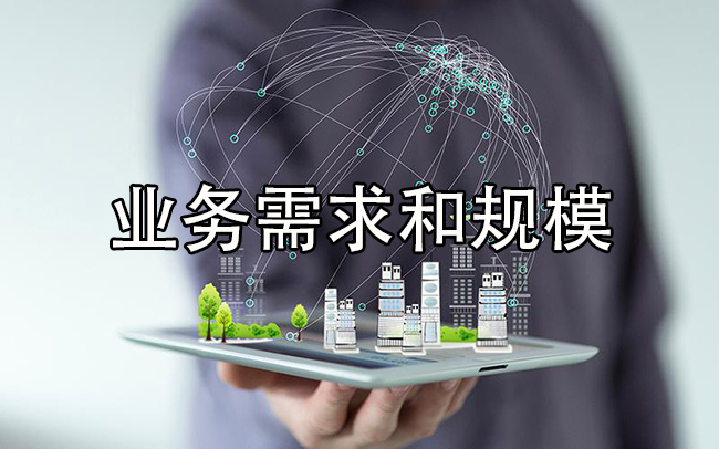 業(ye) 務需求和規模