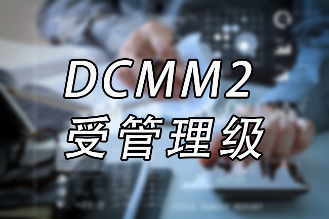 DCMM2-受管理級