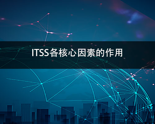 ITSS認證的核心要素有哪幾個(ge) 方麵？-米兰体育全站(圖2)